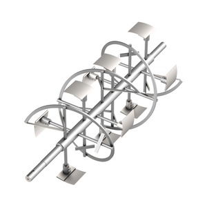 Mélangeur à double ruban pour charbon de bois, machine industrielle de mélange, mélangeur de poudre pour aliments - Product Image 2