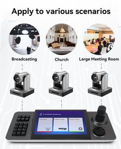 Anywii ระบบกล้องวงจรปิดเหตุการณ์ถ่ายทอดสดทางไกลทางไกลกล้อง IP POE PTZ ควบคุมจอยสติ๊ก - Product Image 6