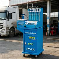 Testeur et Nettoyeur d'Injecteurs Multifonctionnel FY-6A à Ultrasons, Banc de Test de Débit et de Fuites d'Injecteurs, Pression 7.5kg/cm