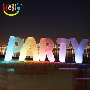 Special offer popular LED <span class=keywords><strong>word</strong></span> inflatable, inflatable balloon lighting balloon letters - Product Image 2