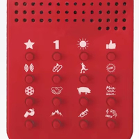 Machine à effets sonores amusants pour bébé, 16 boutons, avec logo personnalisé, cadeau rigolo, modèle 2026