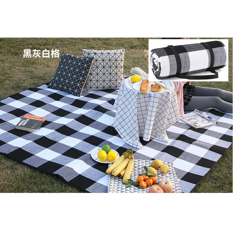 Cuadros azules y blancos