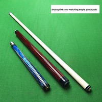 Tongkat Biliar Gaya Baru, Dua Fungsi untuk Break dan Jump. Tip 13.0mm dengan Gagang Kayu Maple. Kekuatan Pemutus yang Kuat dan Mudah Digunakan.