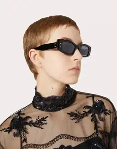 2024 nouveau concepteur UV400 carré oeil de chat Hip-Hop mode lunettes de soleil haute qualité dames et hommes lunettes