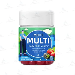 Daily Immune Support Multivitamin Gummies For Men With Omega 3 And Zinc Improve Energy