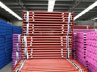 Produits Tendances 2025 Nouveautés Étaiement Acier Espagnol 3m-6m Réglable pour Coffrage Béton dans la Construction