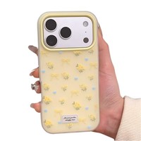 Coques de téléphone portable antichoc de luxe à motif floral pour iPhone 18 17 16 Plus Pro Max 15 14 13 12 11 – Housse de protection personnalisable avec logo