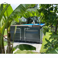 Piscine en conteneur Magic House pour jardin arrière, piscines en conteneurs maritimes 20ft 40ft avec revêtement en fibre de verre