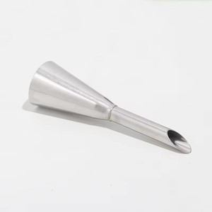 Decorating Tool Stainless Steel Long Cream <strong>Icing</strong> Puffs Pastry Decoration <strong>Icing</strong> Piping Nozzle <strong>Tips</strong> for Pastry Donuts - Product Image 1