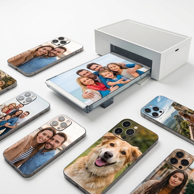 Popular Portable Wireless DIY Photo Phone Back Film Skin Sticker Printer Mini Mobile Phone Skin Printer