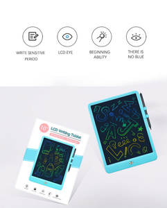 Новый дизайн 10 дюймов Lcd Графический красочная развивающая Доска таблетки Высококачественная верхняя одежда для детей, с пюпитром с ручкой - Product Image 5
