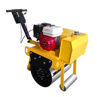 Compacteur vibrant à tambour unique de 350 kg, mini-rouleau compresseur hydraulique pour la construction routière