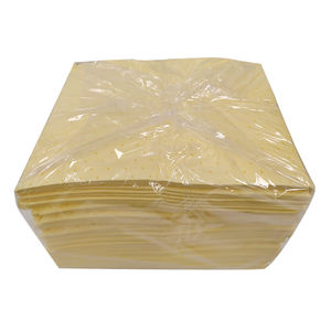 La couleur jaune perforée a embrévé la feuille absorbante chimique industrielle de protections absorbantes de <span class=keywords><strong>Hazmat</strong></span> - Product Image 2