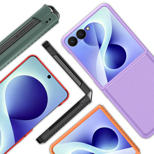 เคสโทรศัพท์แบบพับได้ป้องกันเต็มรูปแบบสำหรับไอโฟน 18 โฟลด์สำหรับซัมซุง ฟลิป 8 ลายตารางหมากรุก PC - Product Image 4