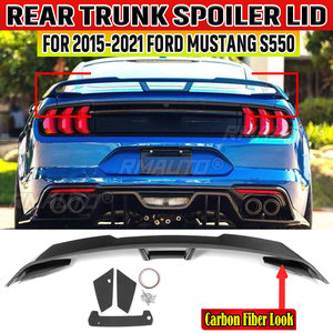 Extension d'aileron arrière S550 pour Ford Mustang S550 2015-2021, style GT, pour coffre arrière - Product Image 1