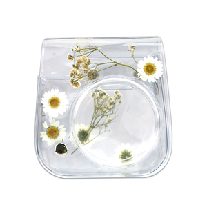 Étui transparent en PVC pour <span class=keywords><strong>appareil</strong></span> <span class=keywords><strong>photo</strong></span> Instax <span class=keywords><strong>Mini</strong></span> 8 <span class=keywords><strong>9</strong></span> 11 avec bandoulière réglable et poche - Product Image 3