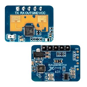 Module de capteur radar de présence humaine LD2410C <span class=keywords><strong>HLK</strong></span>-<span class=keywords><strong>LD2410</strong></span> <span class=keywords><strong>LD2410</strong></span> onde millimétrique sans contact 24GHz bande ISM port série IO - Product Image 1