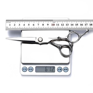 Hairdressing Scissors Thinning Shears Stainless Steel Sharp Blade Long Handle Professional Hair Cutting Tool Set - Product Image 2