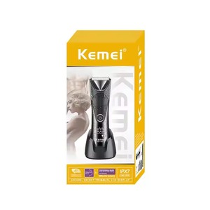 KM-1848 multifunzione digitale impermeabile tagliacapelli Trimmer <span class=keywords><strong>uomo</strong></span> donna privato Clipper epilatore elettrico - Product Image 6
