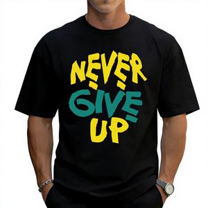 Camiseta Casual Vintage para Hombre, en Stock en EE. UU., Suministro al por Mayor, 100% Algodón, Manga Corta, Etiqueta Personalizada, Estampado Sólido, Ecológica - Product Image 1