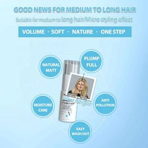 Champú en polvo para el volumen del cabello, personalizado, antioleoso, fácil de usar en casa - Product Image 3