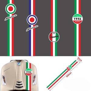 <span class=keywords><strong>Pegatinas</strong></span> Impermeables de Buena Calidad para Modificación de Motocicletas, Calcomanías Personalizadas para Motocicletas <span class=keywords><strong>Vespa</strong></span> - Product Image 1
