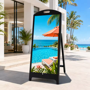 Pantalla LED para Exteriores P1.86 P2 P2.5, IP65 Impermeable, Legible Bajo la Luz Solar, Kiosco de Señalización Digital Independiente para Menús de Restaurantes - Product Image 2