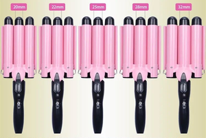 Prodotti di tendenza 2022 nuovi arrivi hit seller magic hair bigodini curls styling kit pink hair waver bigodino - Product Image 2