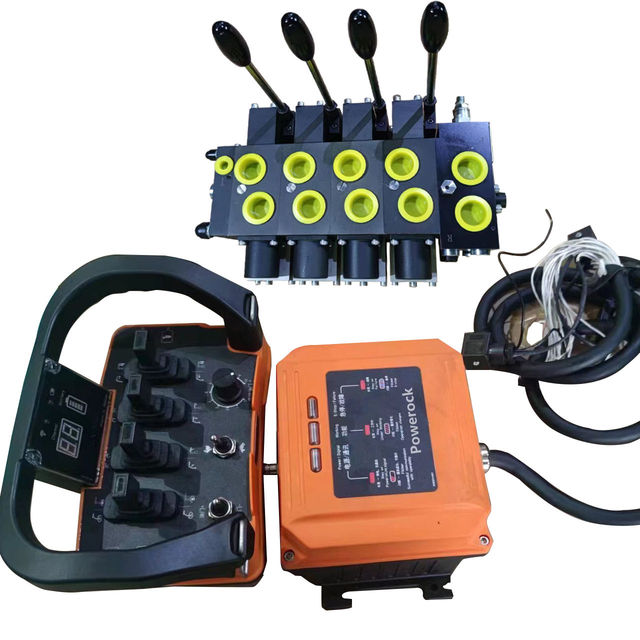 Wireless Radio Proportional Remote Control Set for Crane Truck