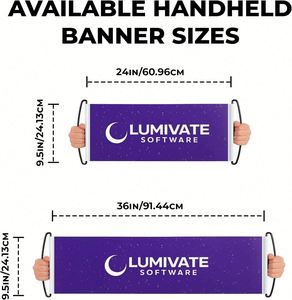 Kit de bannière vierge en vinyle personnalisé, portable, imprimé UV, imperméable, écologique, grand format, résistant aux intempéries pour salon professionnel - Product Image 3