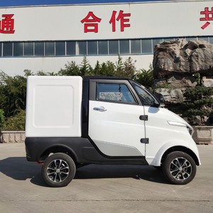 טנדר חשמלי קטן בעל 4 גלגלים למשלוח מטענים - Product Image 2