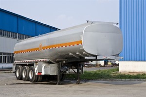 Semirremolque Cisterna de 3 Ejes y 40000L para Transporte de Combustible, de Acero al Carbono, en Venta - Product Image 5