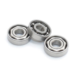 Roulements à billes à gorge profonde en acier inoxydable miniature en gros, roulement de moteur à grande vitesse ouvert S93, 3*9*2.5mm, précision P5, 2RS C3 - Product Image 1