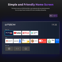 Reproductor Multimedia Utocin Alpha 2GB 16GB 4GB 32GB con Actualización OTA, Amlogic S905W2, Reproductor de Video 4K, TV Box Inteligente, Decodificador de TV 4K