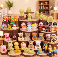 3D Kawaii Mini Blind Bag Figuurtjes Harsfiguren Anime Figuren voor Mystery Box Liefhebber Cadeau Vending Capsule Speelgoed & Klauwautomaat