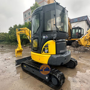 Escavatore Mini <span class=keywords><strong>Komatsu</strong></span> PC35MR-2 Usato con Cingoli in Gomma 3,5 Tonnellate Originale Giapponese PC35 MR 2 Piccolo Escavatore Compatto Cingolato - Product Image 3