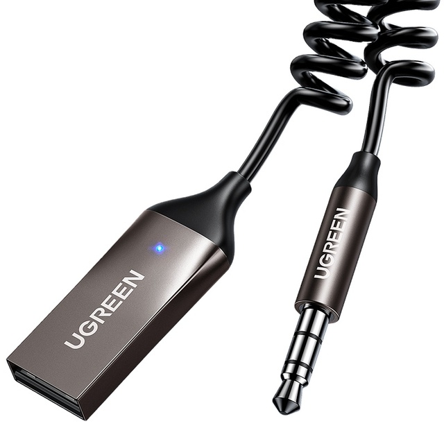 Receiver 5.3 Adapter for Car BT Transmitter Hands-Free Car Kits AUX Audio 3.5mm Jack Music Wireless Receiver