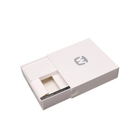 Boîte en papier personnalisée jaune vif avec languette de suspension pour emballage d'accessoires de téléphone portable et chargeur USB