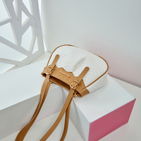 Sacs de Luxe 2026 pour Femmes – Sac à Main de Marque Célèbre en PU, Sacs Élégants et Tendance avec Fermeture Éclair, Sacs Bandoulière Quotidiens Blancs Unis pour Dames