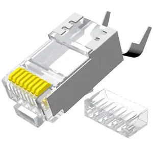 موصل شبكة إيثرنت, كابل شبكة إيثرنت ، موصل 8p8c ، sftp amp rj 11 rg45 23awg ، وموصلات CAT7 RJ45