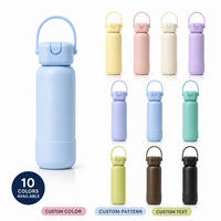 Bouteille d'eau en acier inoxydable avec logo personnalisé, 25 oz, 32 oz, isolée sous vide, anti-fuite, 750 ml, pour cadeau promotionnel en gros