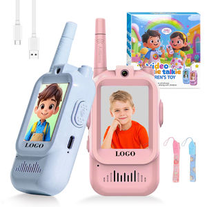 Talkies-walkies vidéo rechargeables pour enfants, lot de 2, portée 750 m, meilleurs talkies-walkies pour enfants pour une utilisation intérieure et extérieure - Product Image 1