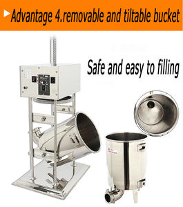 Insaccatrice Elettrica Verticale 10L 15L / Macchina per Riempimento Salsicce / Insaccatrice - Product Image 5