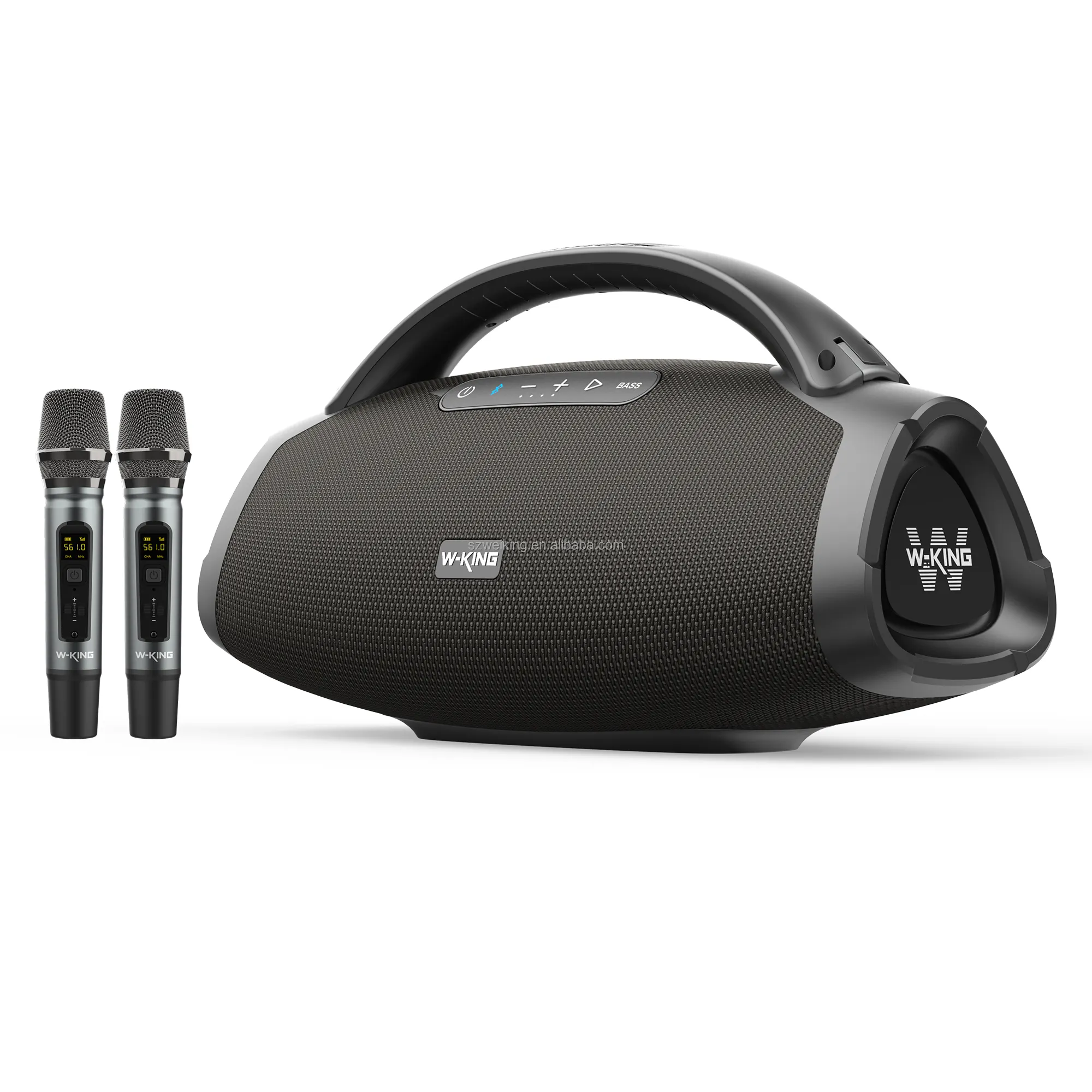 W-KING neueste D20 Leistungs starke 200W Super Bass IPX6 Wasserdichte Outdoor-Boombox drahtlose Bluetooth-Lautsprecher, mit Schnell ladung