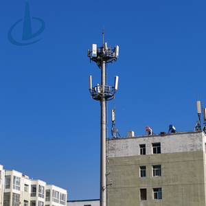 Tour à tube unique en acier pour le renforcement du signal des <span class=keywords><strong>tours</strong></span> de communication, télécommunications, antenne 4G 5G, station de base - Product Image 6