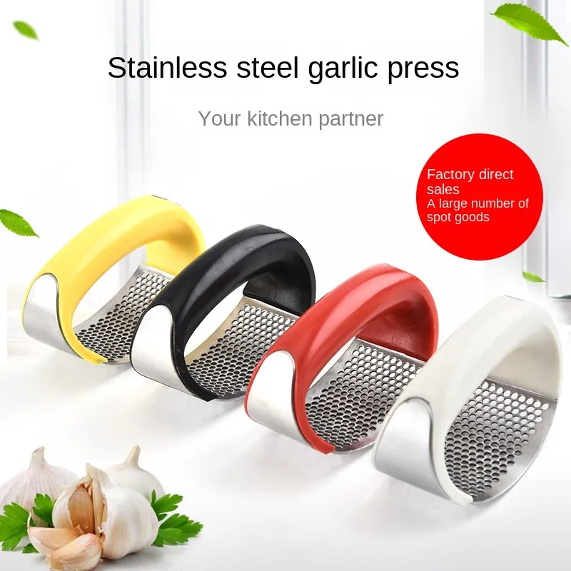 Best selling Top Seller 2023 Durable Kitchen Accessories Stainless Steel Garlic Press
