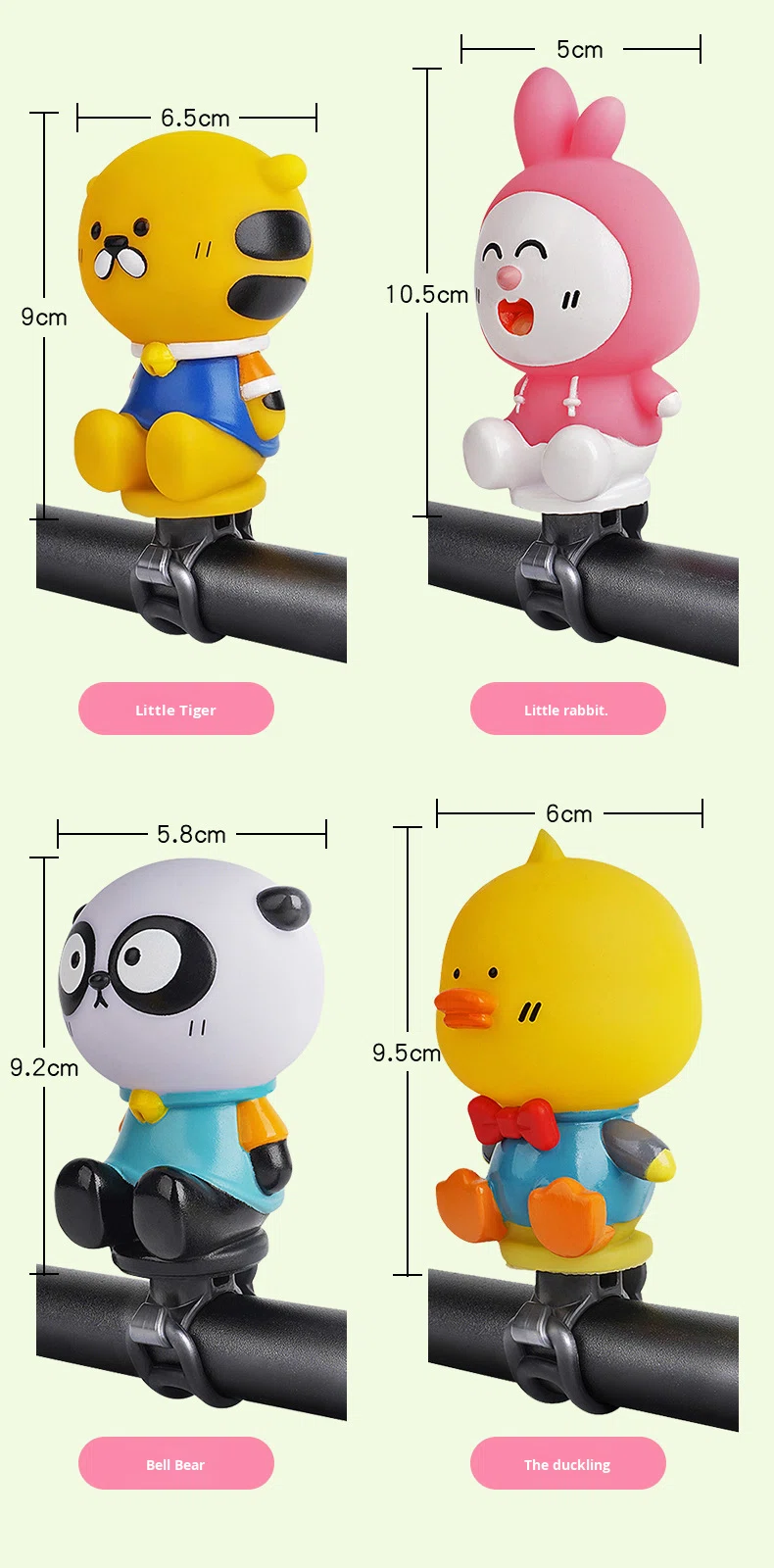 Panda rouge [fixation de la sangle élastique]