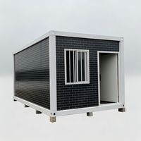 Maison conteneur portable pour utilisation en parc, conception préfabriquée avec chambre à coucher