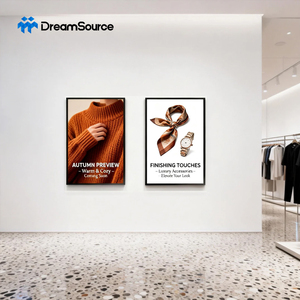 โซลูชันป้ายดิจิทัลแบบกำหนดเองสำหรับร้านอาหาร จอแสดงผลโฆษณา LCD ความละเอียดสูงแบบติดผนังสำหรับการนำเสนอเมนูอาหาร - Product Image 2