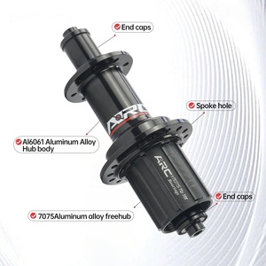 Trung Tâm Xe Đạp Đường Trường RT002F/RB, Phanh 186G V Phía Trước 60G Phía Sau, Lỗ 20 "24", Siêu Nhẹ, Màu Đen - Product Image 2